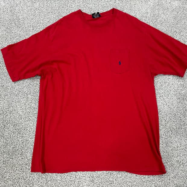 폴로 랄프로렌 90s USA 포켓반팔티 