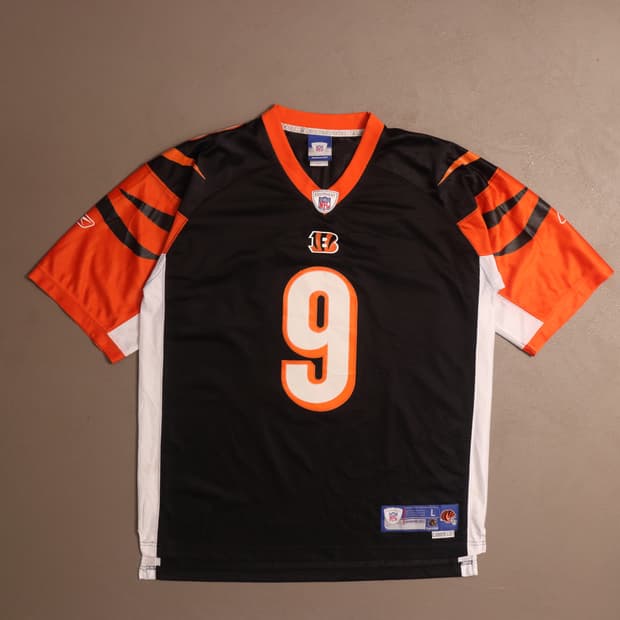 nfl 리복 신시내티 뱅골스 유니폼 반팔져지 A556