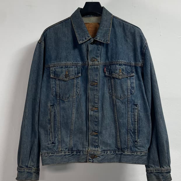 리바이스 70748 3세대 데님 트러커자켓 (on.572)