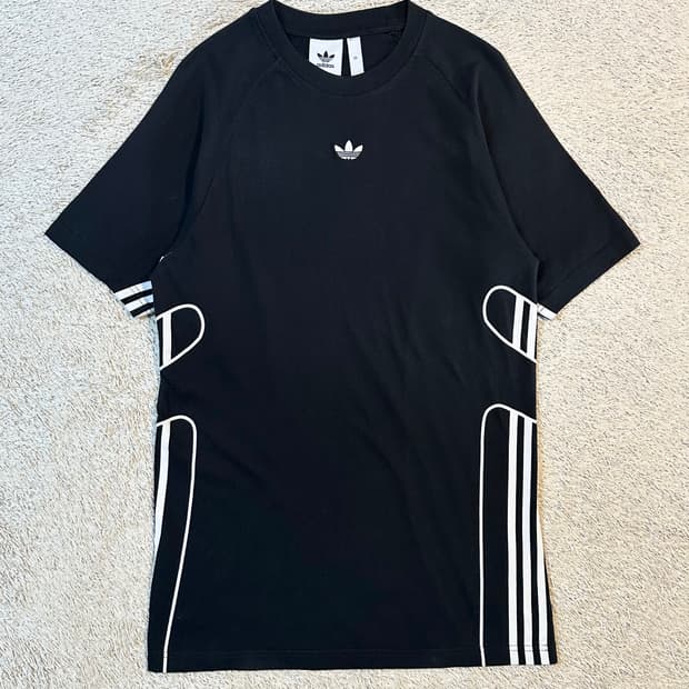 아디다스 ADIDAS 플레임 스트라이크 반팔 티셔츠 블랙