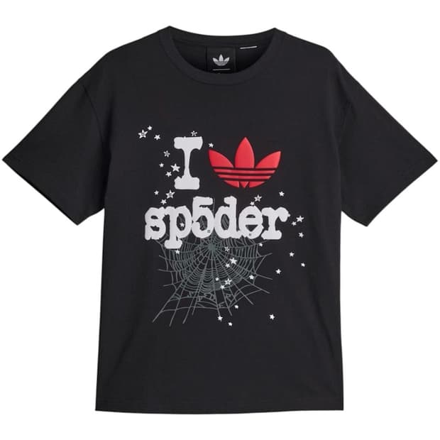 sp5der X adidas 반팔 새상품 S