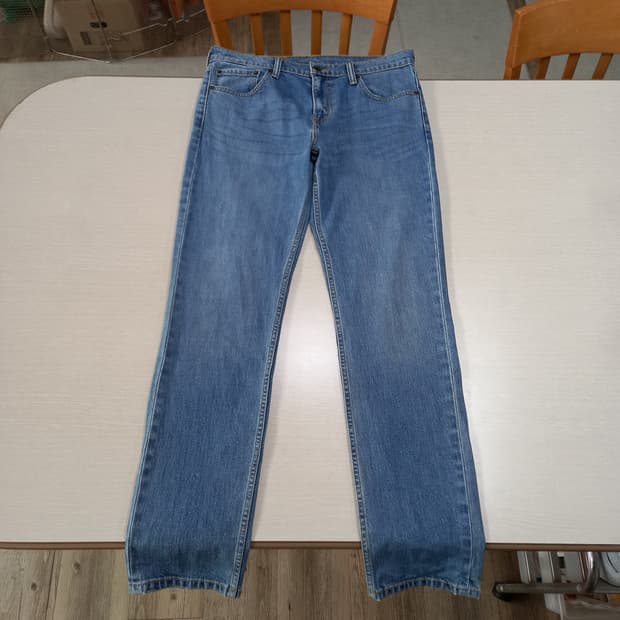 32 리바이스511 워싱 스판 슬림일자진 32-319