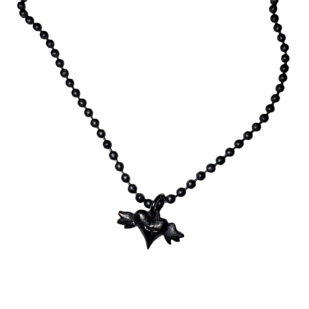 winged heart necklace