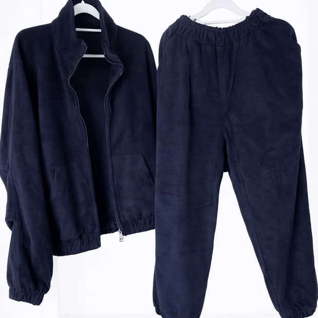 트레이닝복 세트 남색