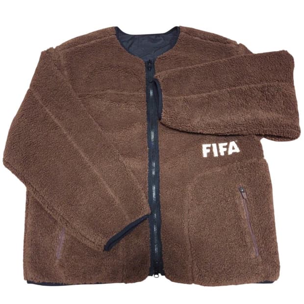 바배) FIFA 1904 퀄팅 더비 플리스 자켓