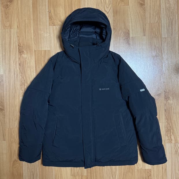 [100] 스노우피크 시티캠퍼 유틸리티 후드 다운자켓 블랙