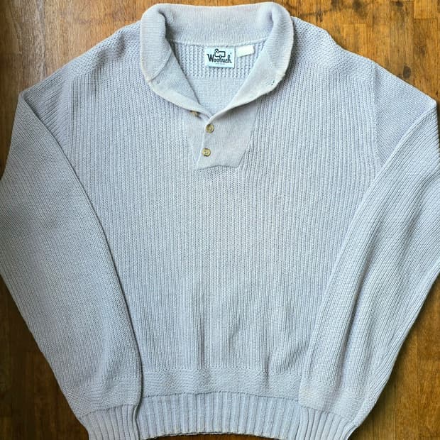 WOOLRICH 울리치 코튼 니트 USA 