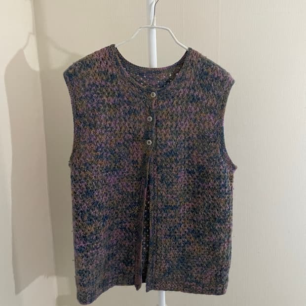 파스텔니트조끼