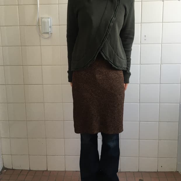 Ray beams line detail jacket