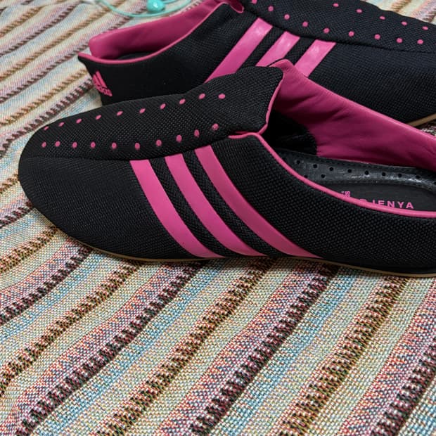 00's Adidas Djenya mule 도트 땡땡이 신발  