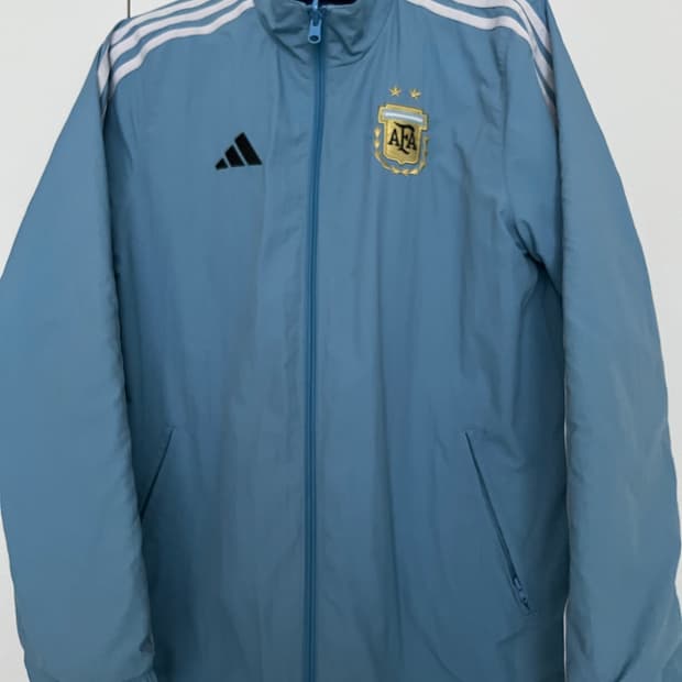 아디다스 아르헨티나 앤섬 자켓 라이트 블루 국대 져지