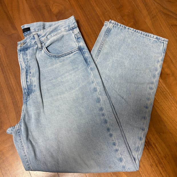 [UNIQLO] uniqlo wide straight jean 와이드 스