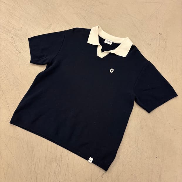 커버낫 투톤 스몰로고 카라티