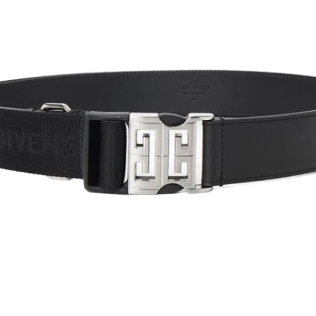 지방시 레더 4G 릴리즈 벨트