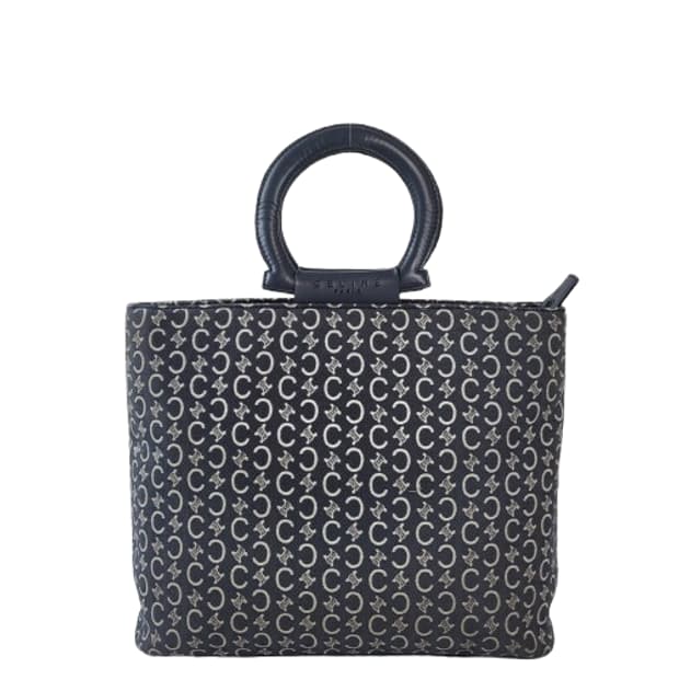 정품 셀린느 빈티지 마카담 트리오페 토트백