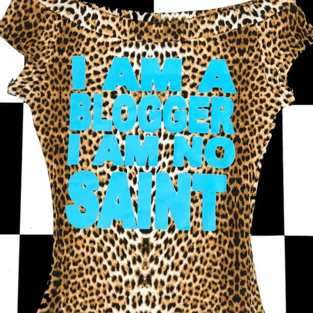 오마이티 호피 탑 갸루 키키 하음 착용