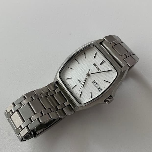 Seiko 세이코 spirit 쿼츠 데이데이트