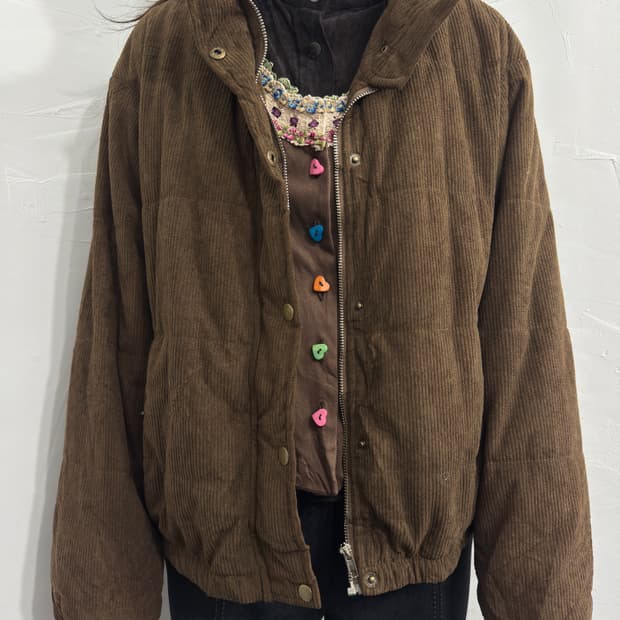 shein brown jacket