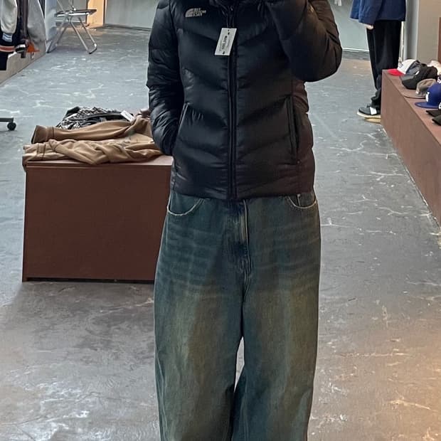 노스페이스 우먼스 눕시 다운패딩 H1305