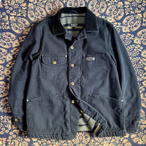 00s 폴로진스 캔버스 커버올 워크자켓