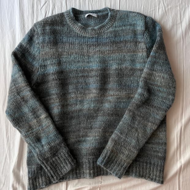 [S]커먼스웨덴 CMMN SWDN sigge 니트 블루