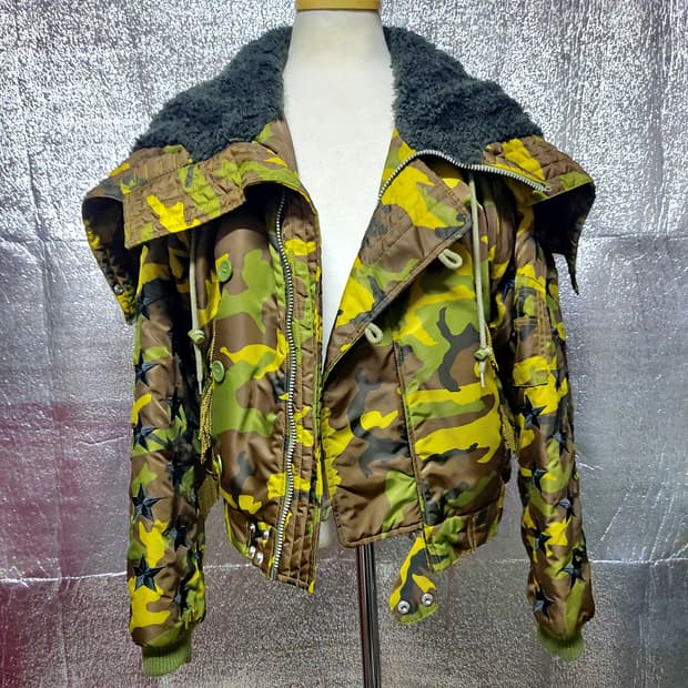 ♤필독♤ 아디다스 X 제레미스캇 카모 스타 N2B 봄버 자켓