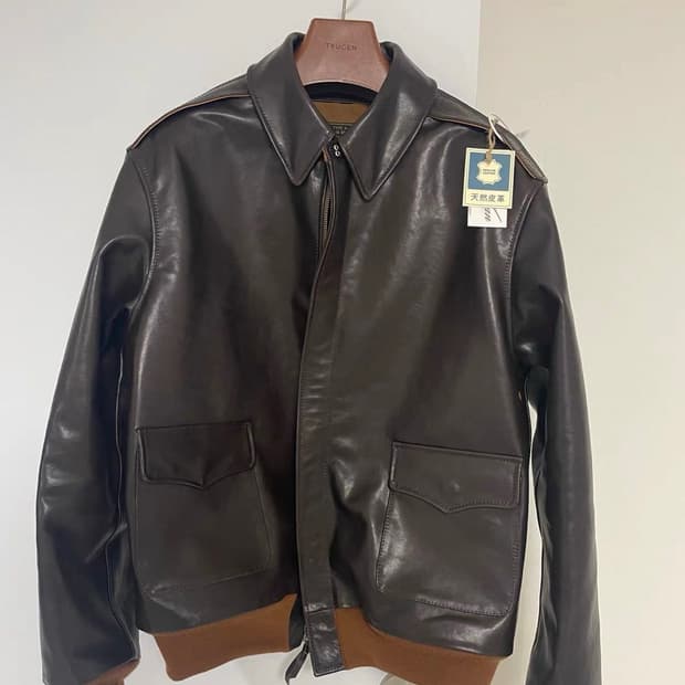 해적 a2 a-2 말가죽 자켓 레더자켓 새상품