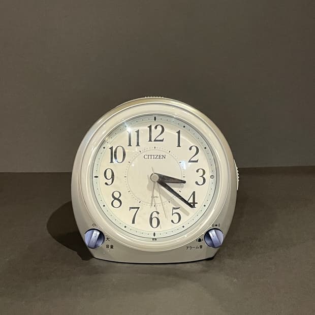 빈티지 시티즌 알람 탁상 시계