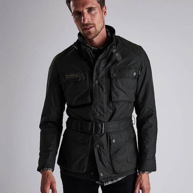 바버 인터네셔널 블랙웰 자켓