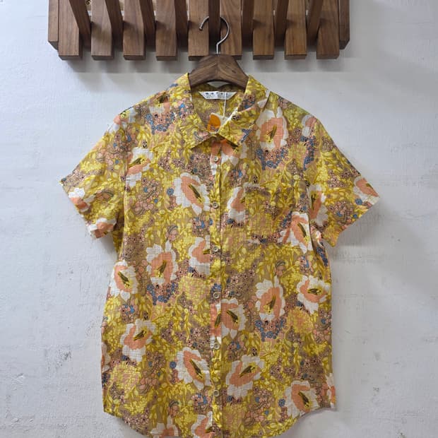 일본빈티지Marna플로럴셔츠(새상품)