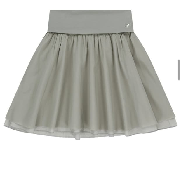 코이세이오 더블 셔링 미디 스커트 1사이즈