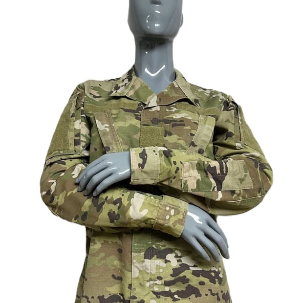 미군 여군용 OCP 멀티캠 전투복 상의 (XS/R) (S)