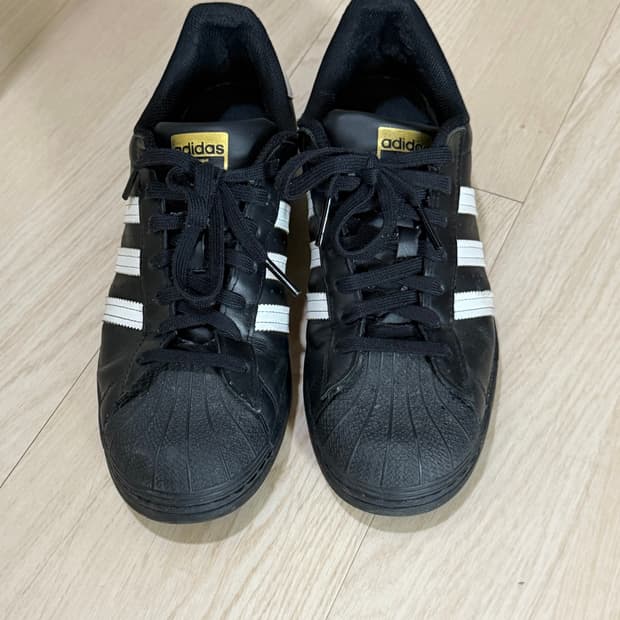 아디다스 슈퍼스타 블랙 275