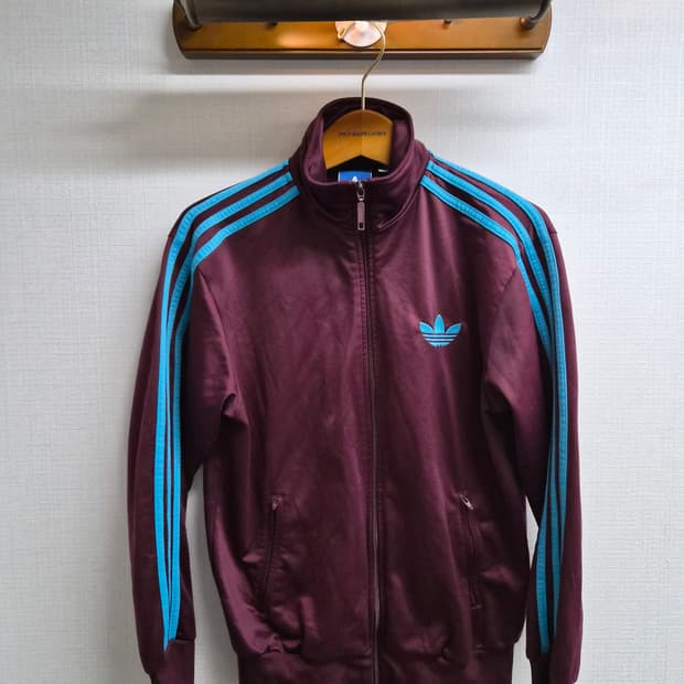 95) 아디다스 파이어버드 버건디 져지 팝니다