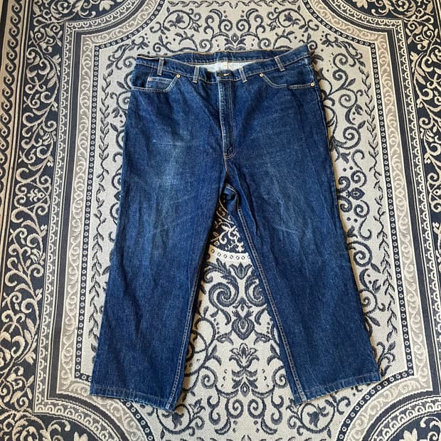 46 90s 리바이스 오렌지탭 데님 팬츠/W2182