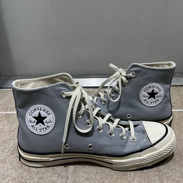 ‼️고무끈 포함) 컨버스 척 70 하이 울프그레이 245