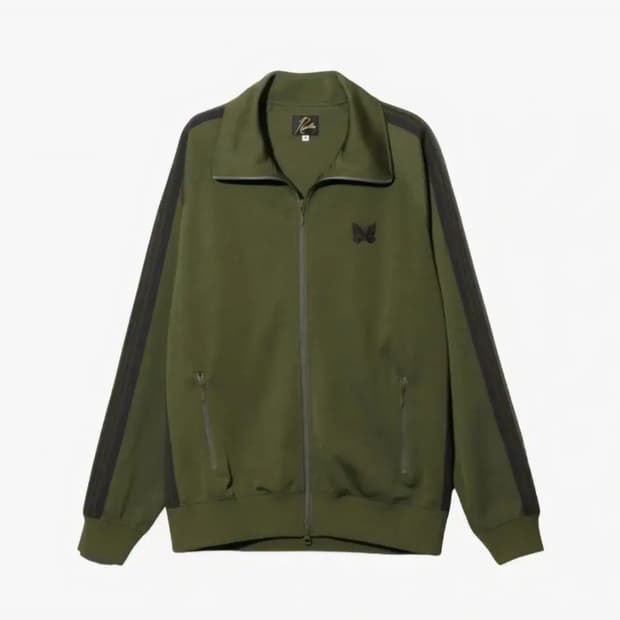 니들스 스무스 올리브 트랙 자켓