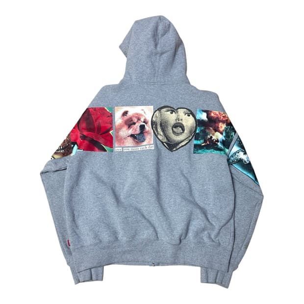 슈프림 스프레드 후드집업 라지