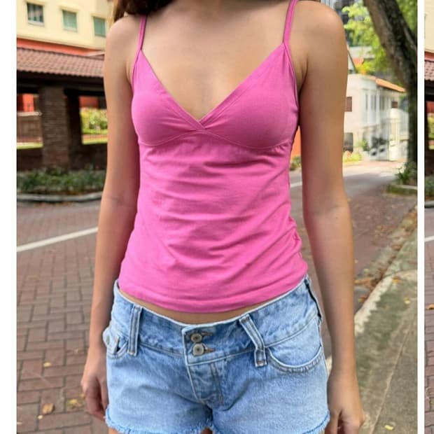 Brandy Melville Amara Tank Top Navy