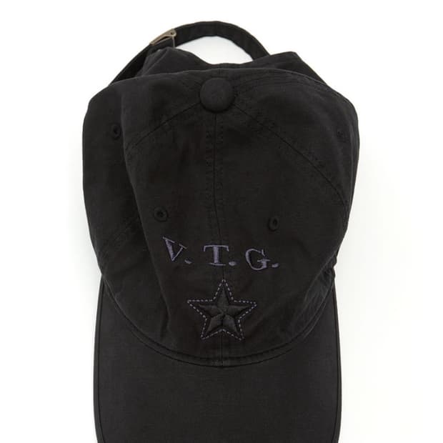 VTG Star Cap Washed Black