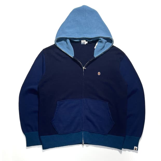 Bape 00s Knit Full Zip Icon Hoodie