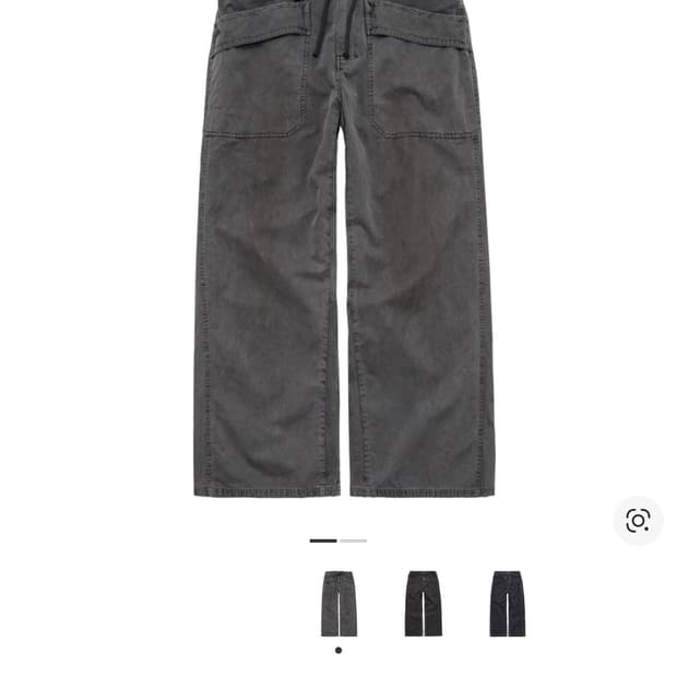 [3]폴리테루 파라팬츠 더티그레이