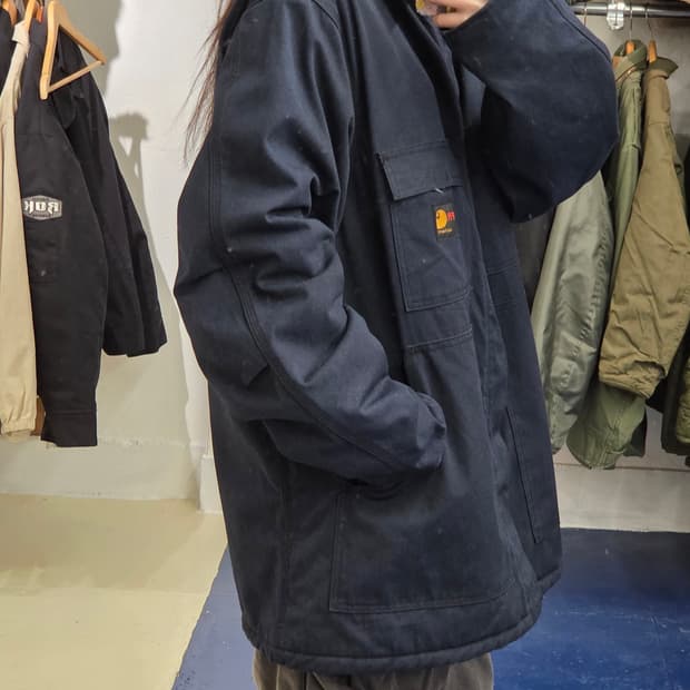1990s Carhartt 칼하트 FR 방화 워크 자켓