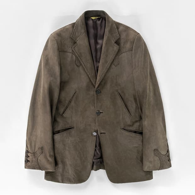 빈티지 폴스미스 카우하이드 웨스턴 자켓