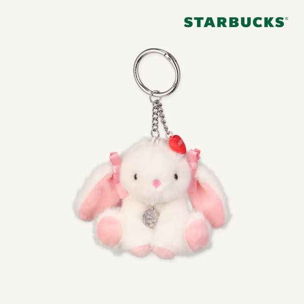 스타벅스 스벅 토끼 키링