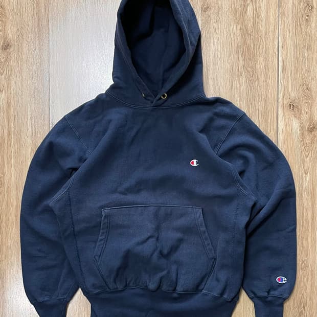 택포) 80s Made USA 챔피온 빈티지 리버스위브 스웻 풀오버후드 