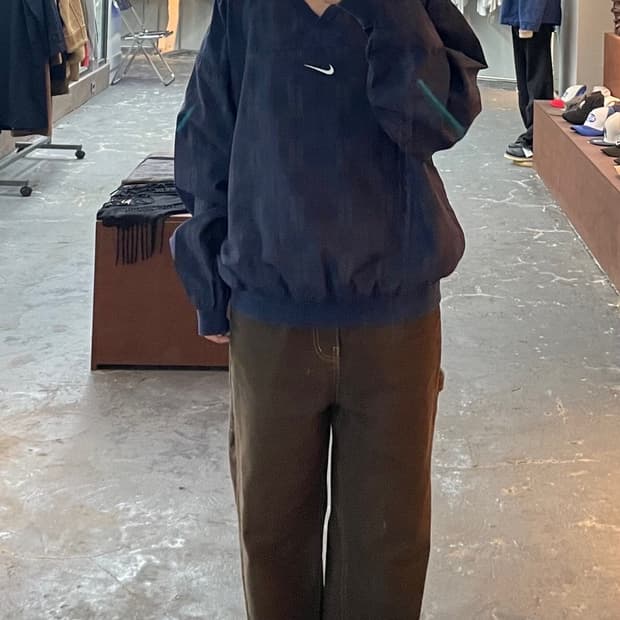 나이키 올드스쿨 스우시 패턴 웜업 H1127