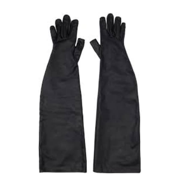 24ss 릭오웬스 런웨이 어린송아지가죽  비치롱 글로브