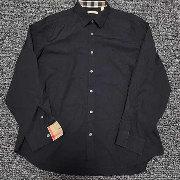 버버리 셔츠/2XL/블랙(14)