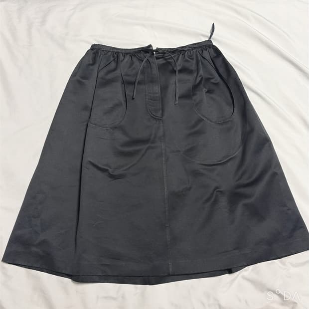 생로랑 A라인 미니 스커트